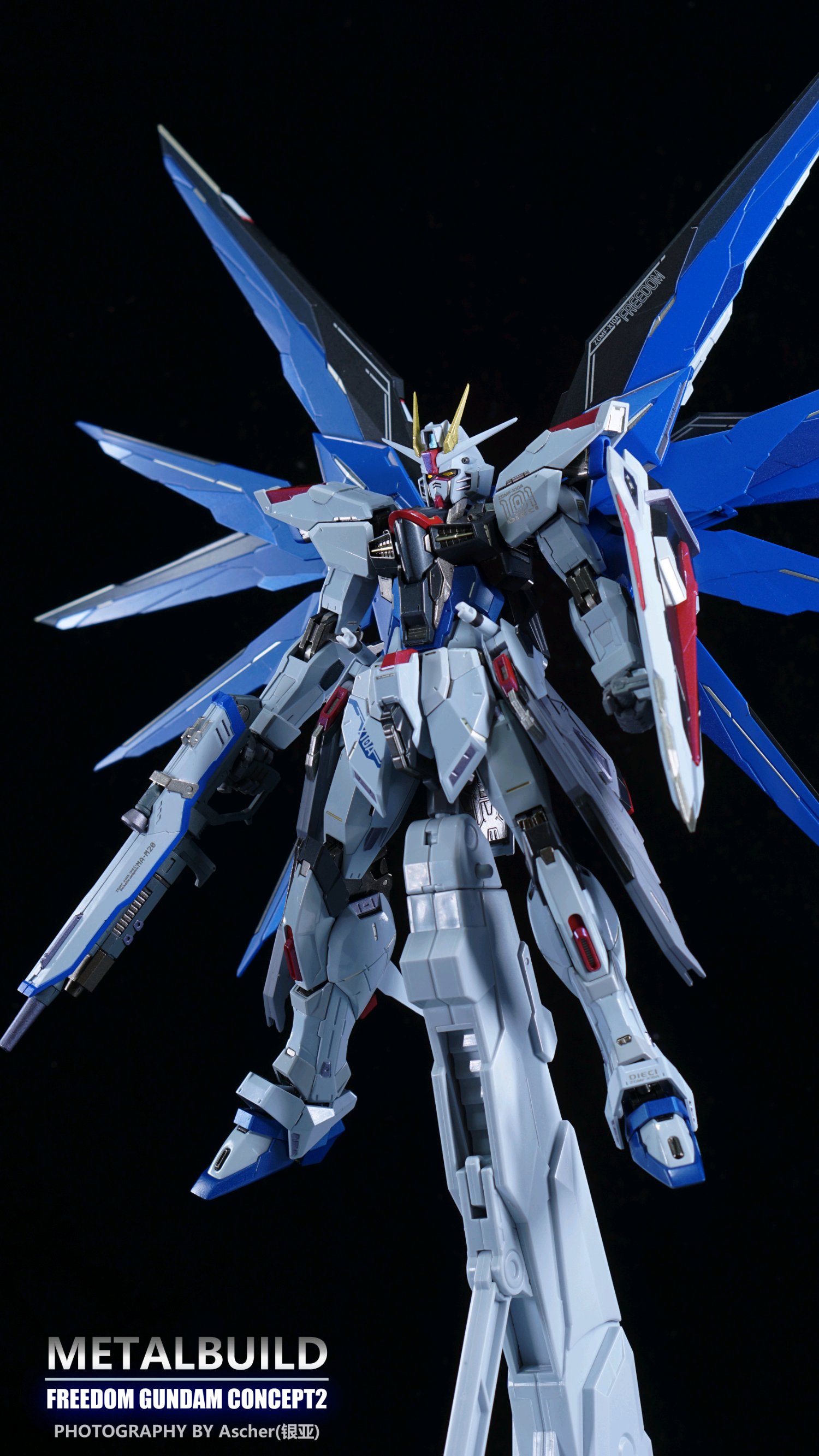 吧友展示银亚mb自由高达concept2拍摄分享