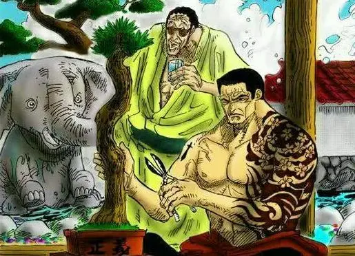 海贼王 大家都搞错了 赤犬不是和之国人 这位大将才是 哔哩哔哩