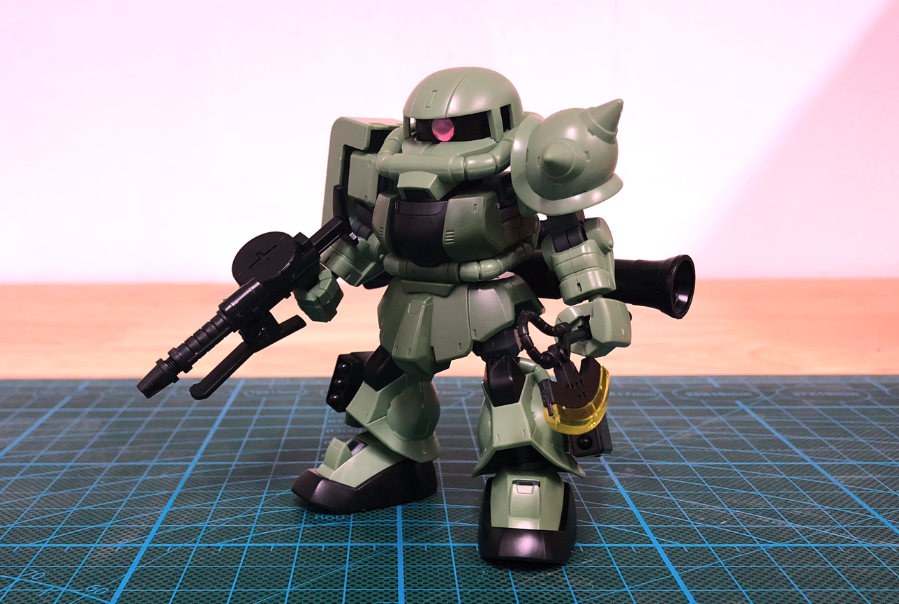 【评测】是男人就要开扎古!SDCS扎古Ⅱ\/CS骨