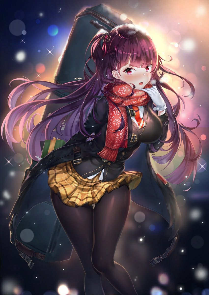 黑絲傲嬌 少女前線 wa2000