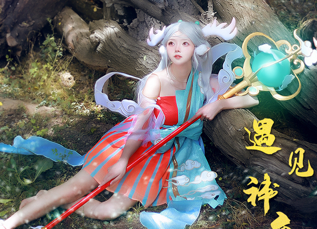 王者荣耀:瑶妹COS美照来袭,颜值超高,形象可人,眼神很有灵性 - 哔哩哔哩