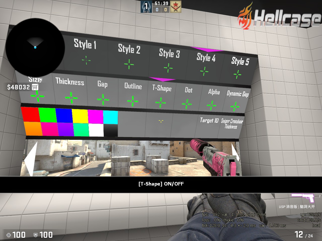 csgo控制台的一些指令以及如何在创意工坊准