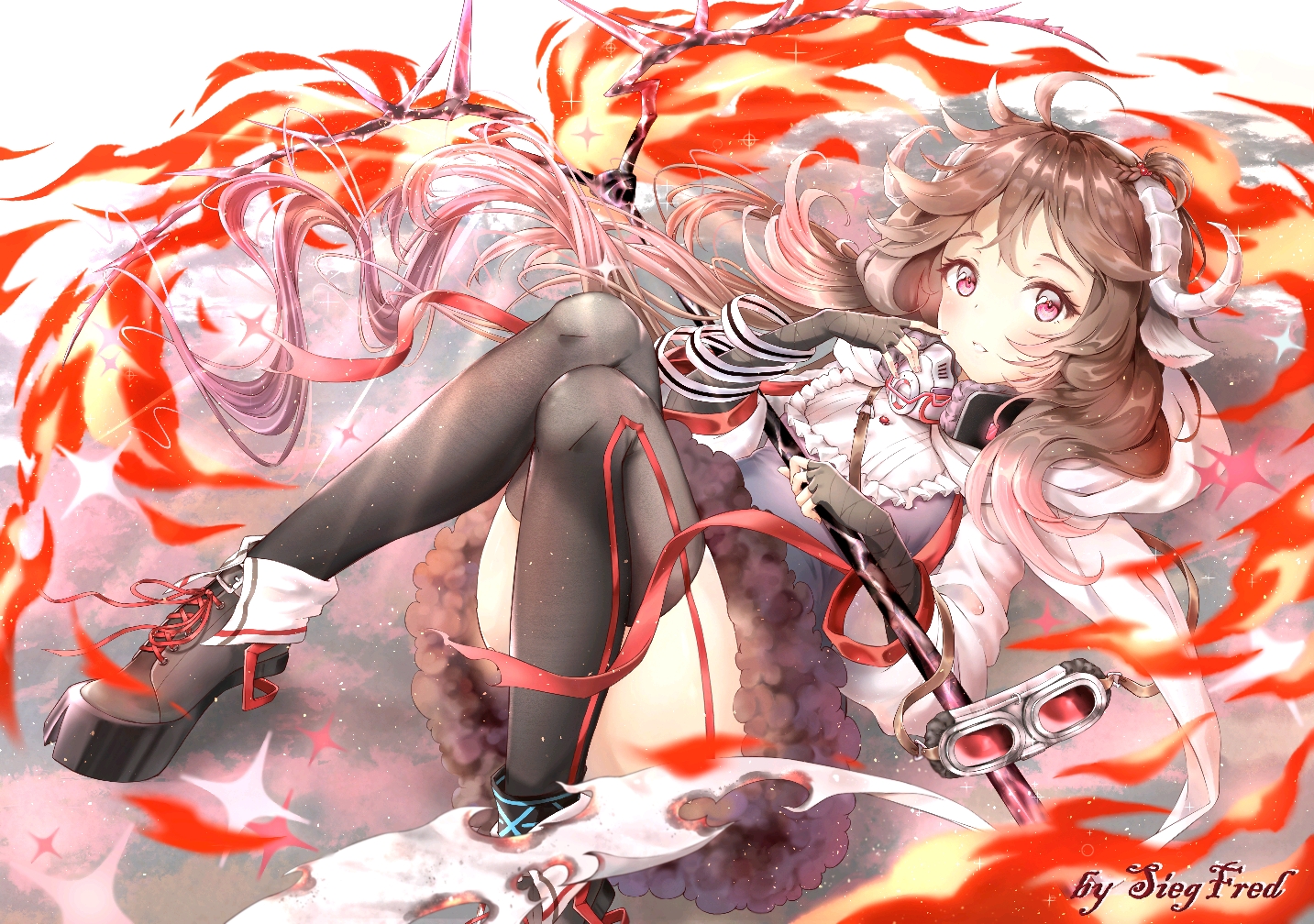 p站pixiv美图搬运71明日方舟艾雅法拉陌路velocity