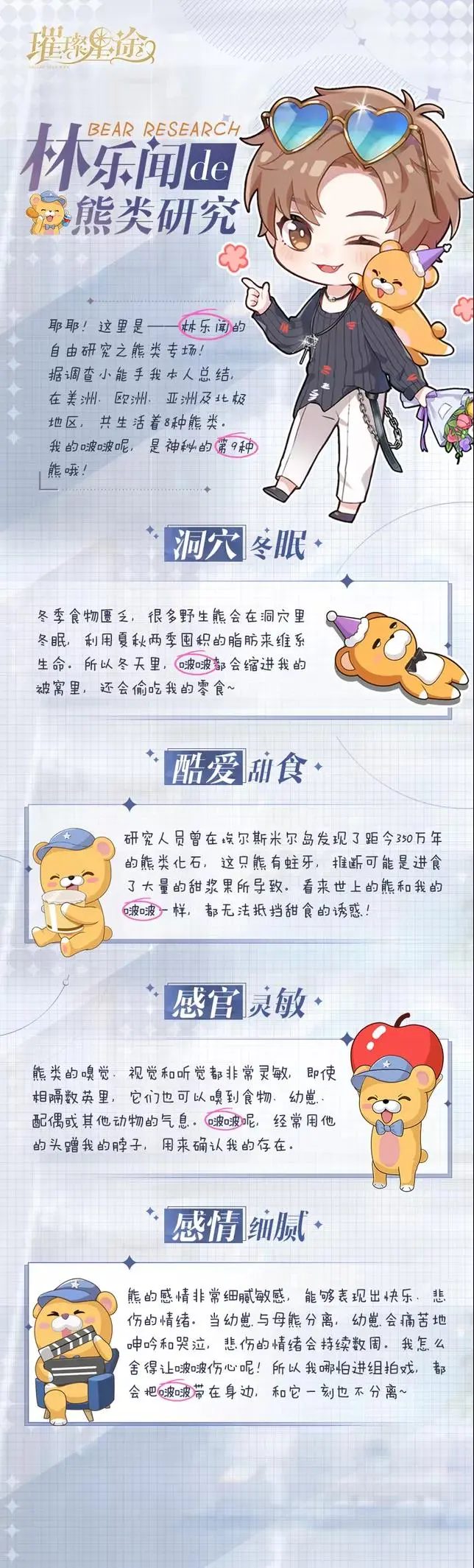 林乐闻de自由研究之熊类专场 哔哩哔哩
