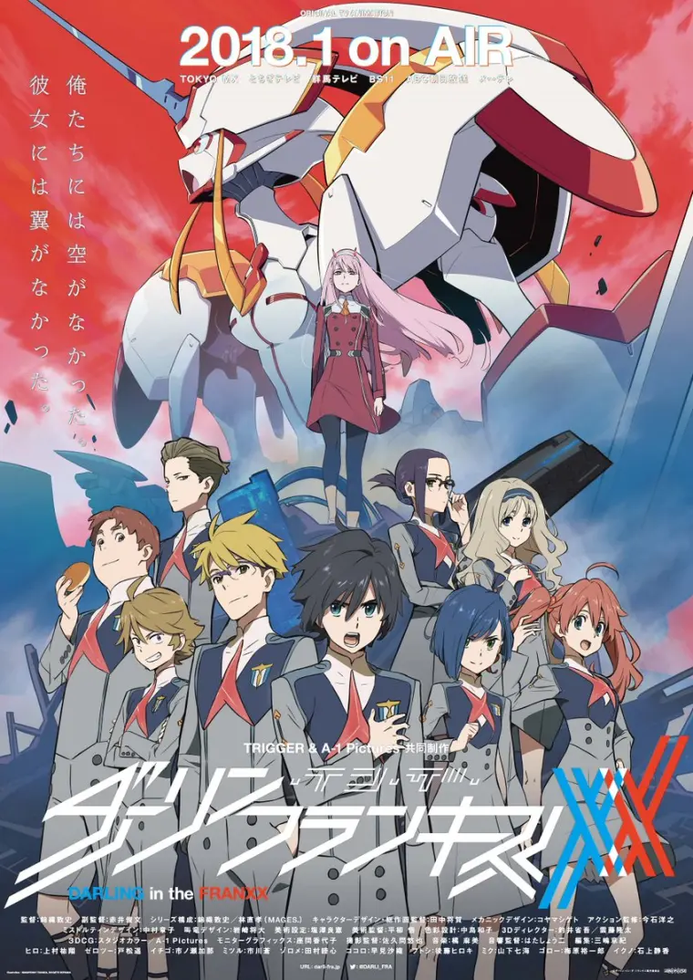 自翻访谈 Darling In The Frankxx 錦織敦史 田中将贺 哔哩哔哩