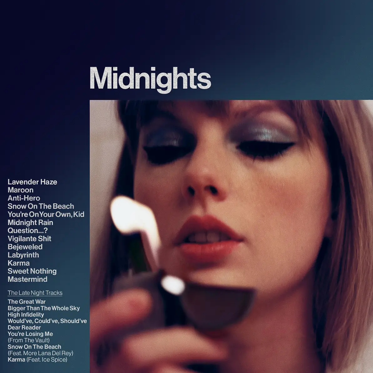 taylor swift midnights 专辑高清封面汇总
