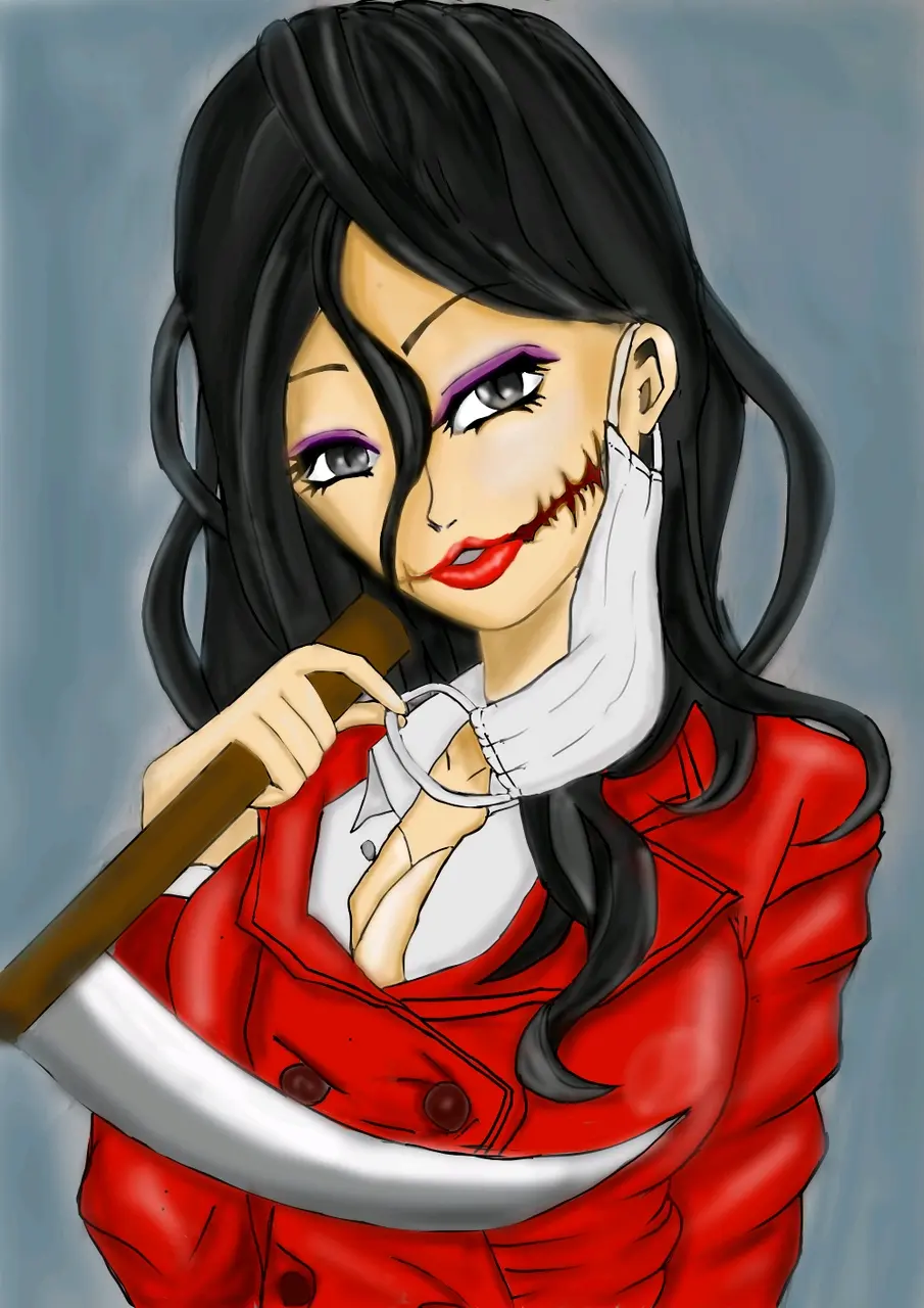 裂嘴妖怪——裂口女图集