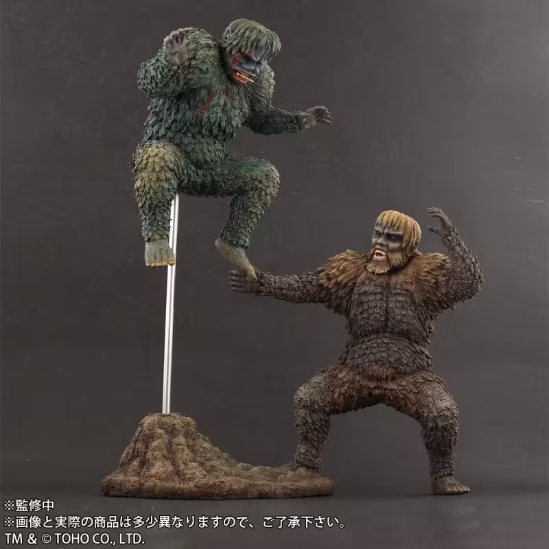 x-plus ric-toy限定《科学怪人的怪兽 山达对盖拉》东宝大怪兽系列 山