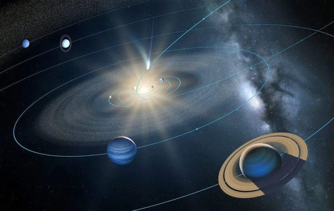 发现神奇的太阳系,不仅有四颗气体巨星,居然还有两个小行星带!