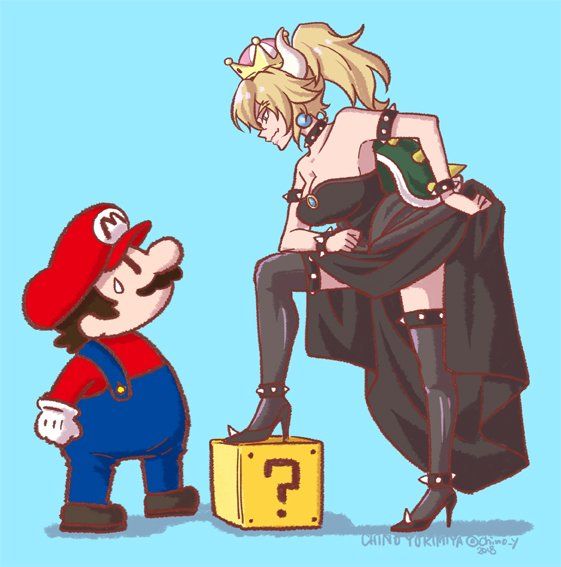 戴上皇冠就能变成公主?马里奥和库巴要被玩坏了