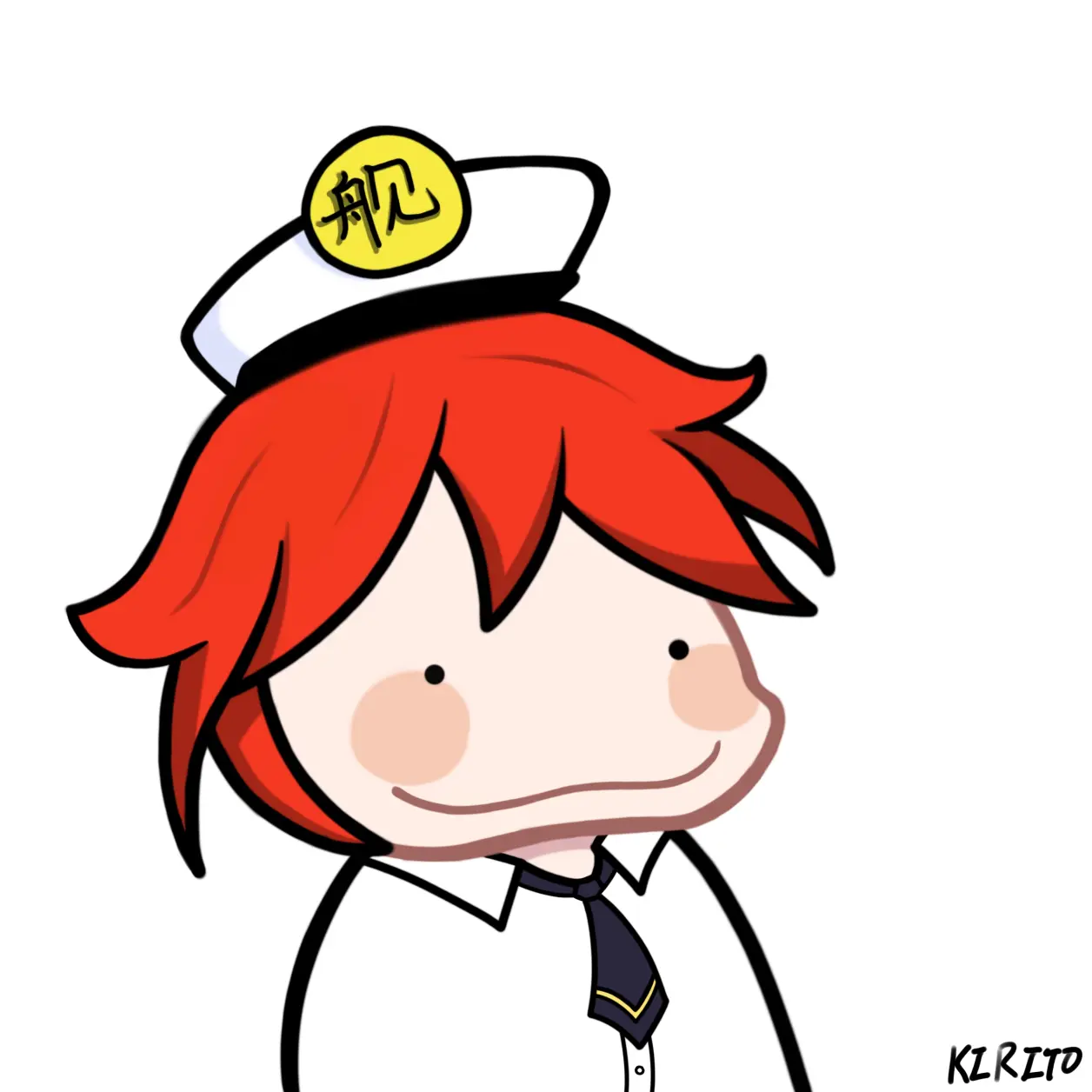 派蒙崩坏3 舰长 头像&表情包 『小老弟来洗甲板啦~』