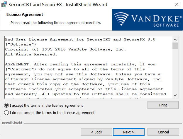 vandyke securecrt 7.0 transfer license key