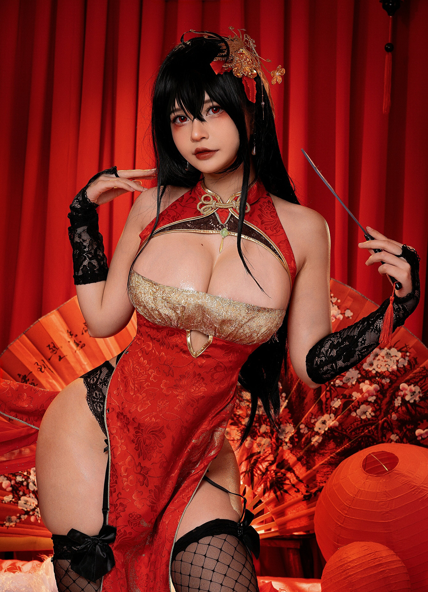 Azami Taihou旗袍cosplay2