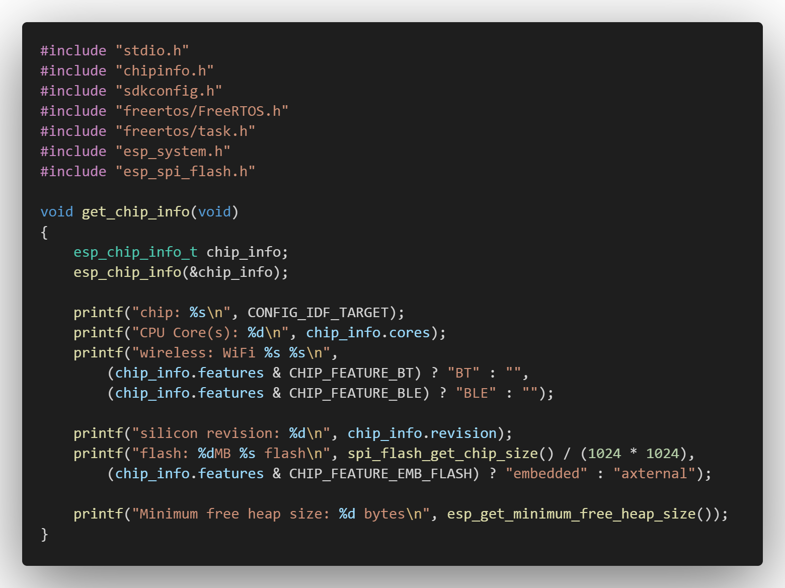 VS Code开发ESP32之获取芯片信息 - 哔哩哔哩