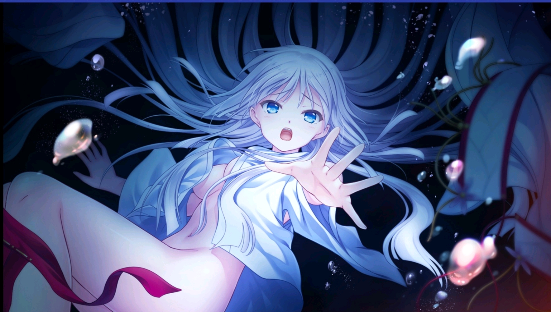 白羽酱!summerpocket的通关纪念