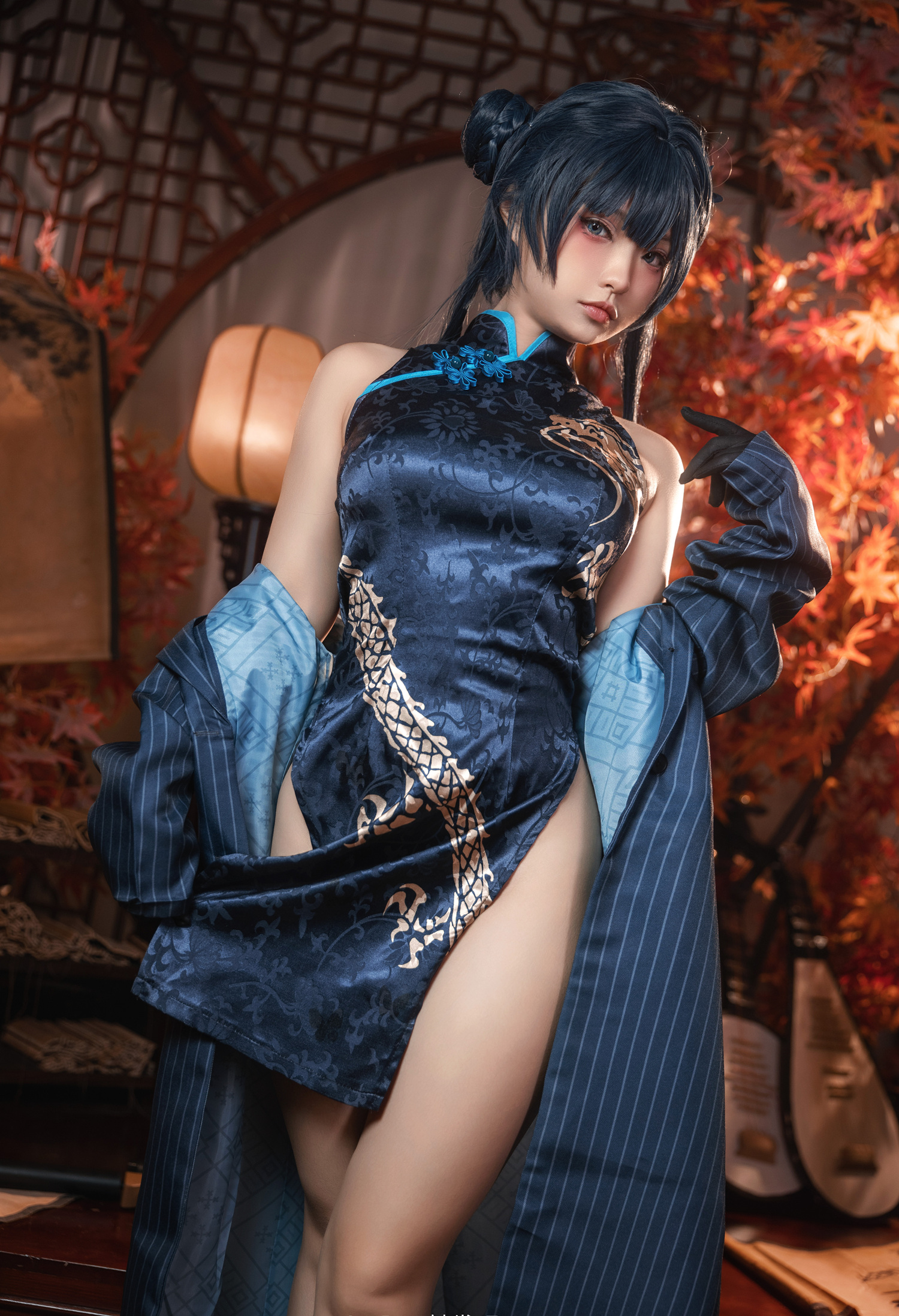 阿呀想长高碧蓝档案妃咲cosplay2