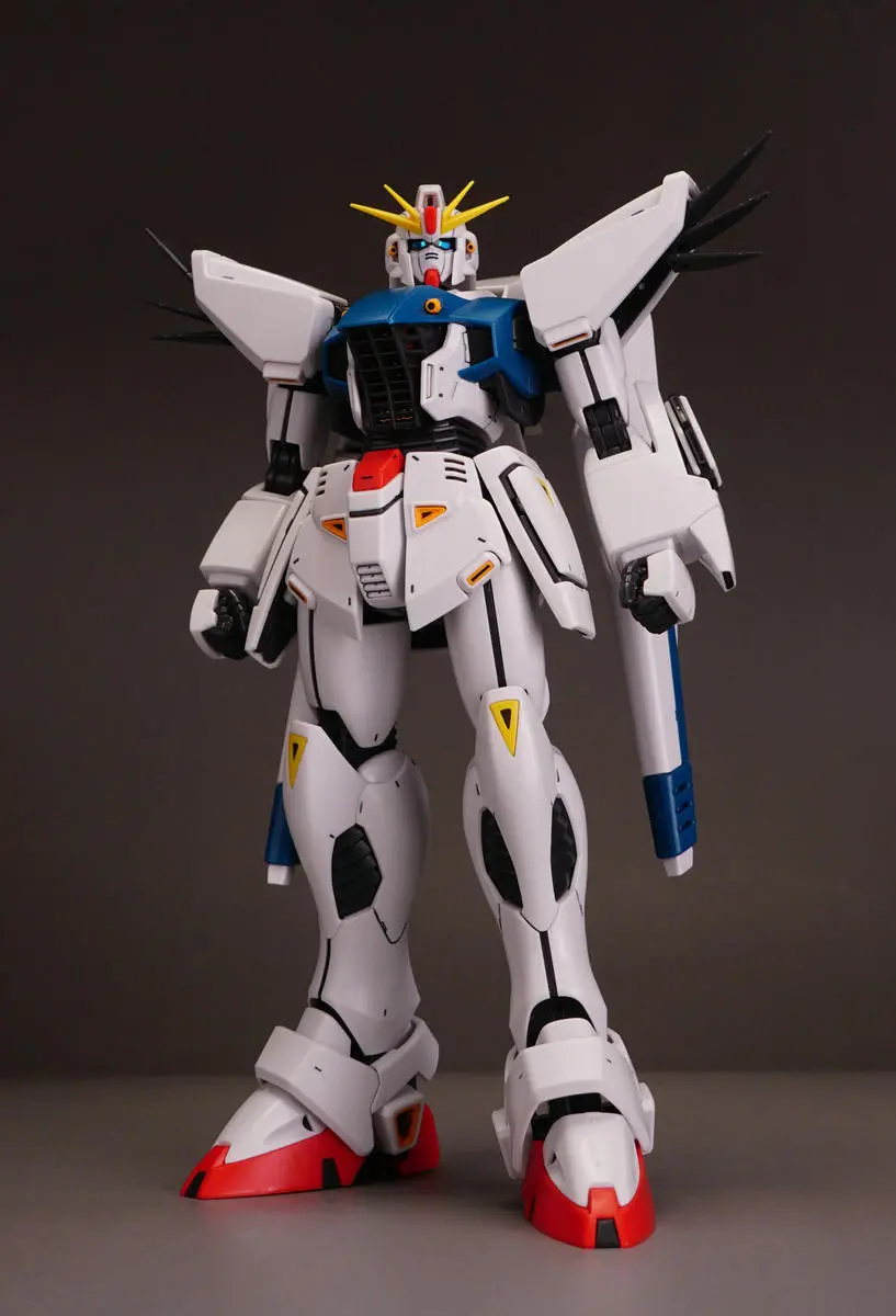 评测 万代mg F91 2 0ver 高达模型 哔哩哔哩