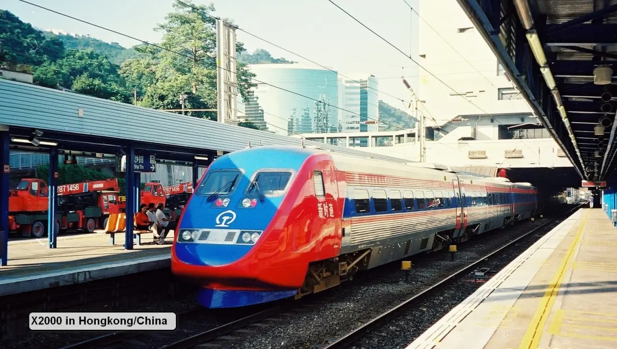 【五分钟了解 瑞典铁路的高速度 中国铁路的新时速】x2000摆式列车