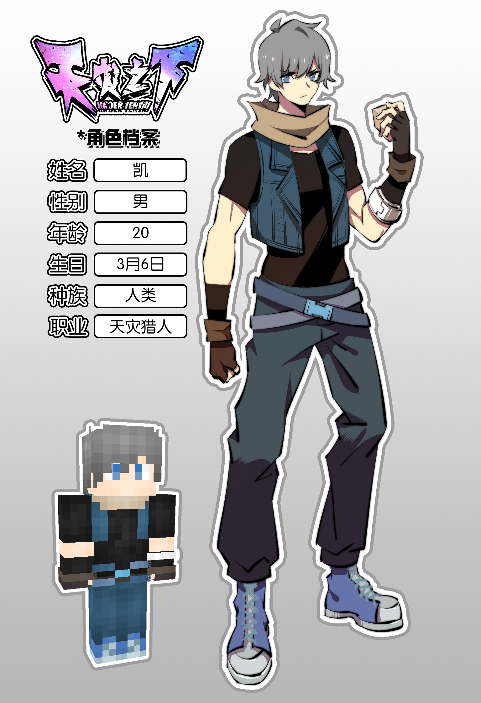 《天灾之下》人物档案·凯