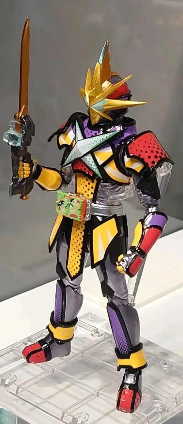 假面骑士最光x剑侠的shf实物图公开这个涂装真不错