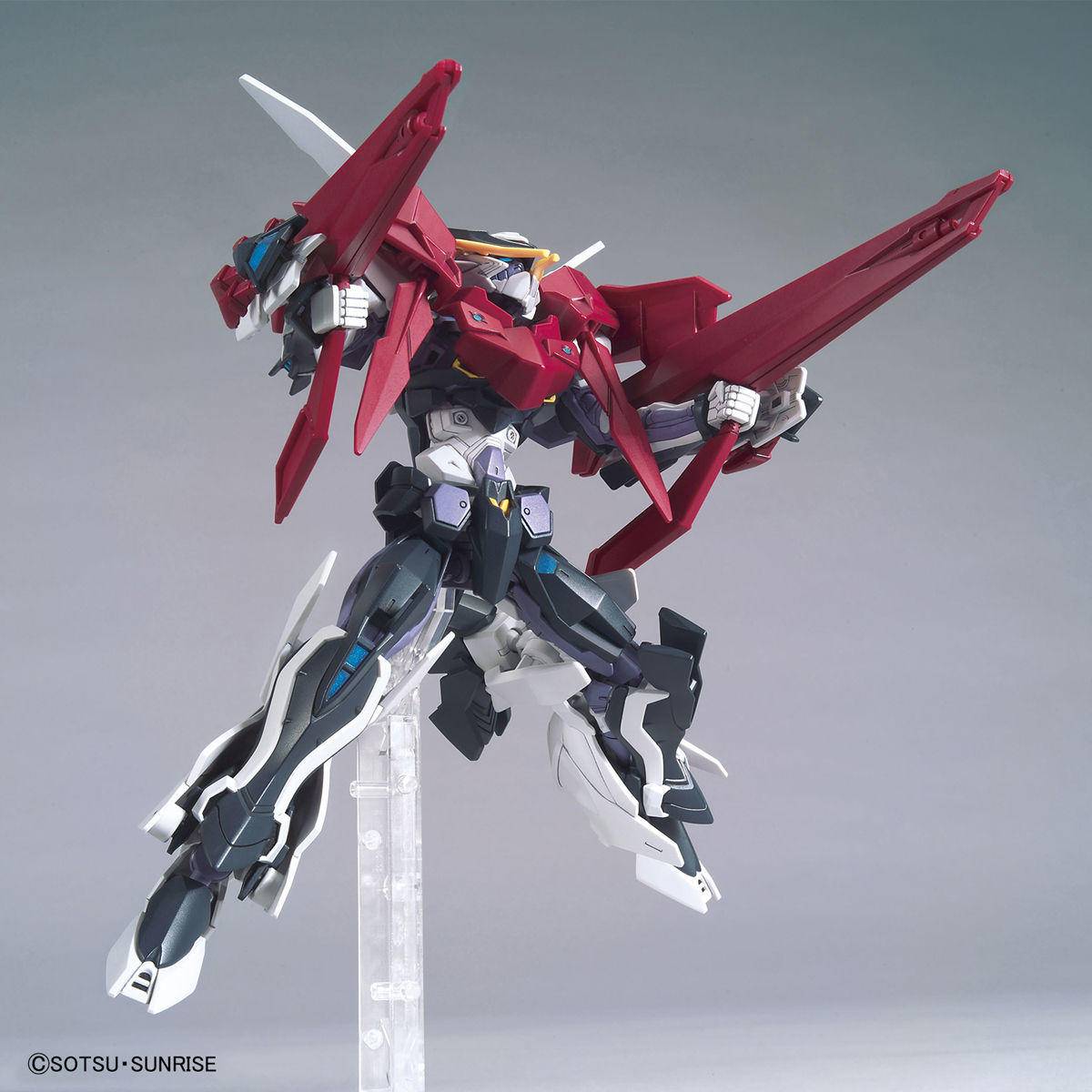 bandai 20年11月: hgbd:r 1/144 帝王异端重锻二型 新官图
