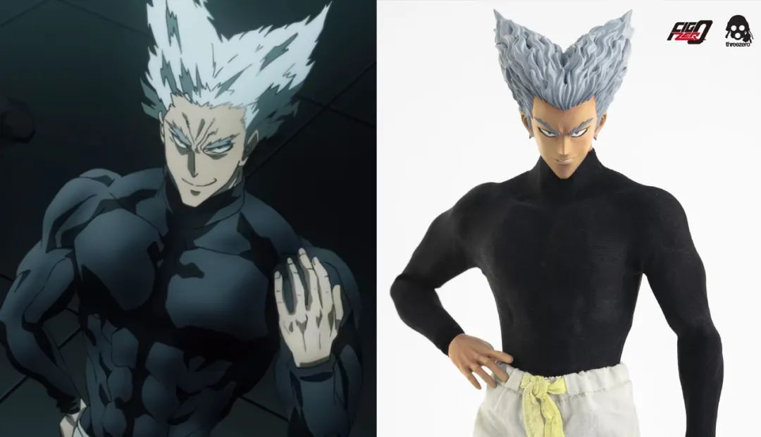 饿狼是日本动漫《一拳超人》中的角色,而最近threezero就推出了一款