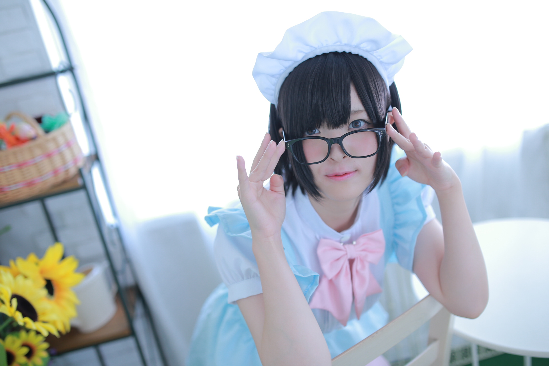 cosplay【小姐姐】～眼镜女仆