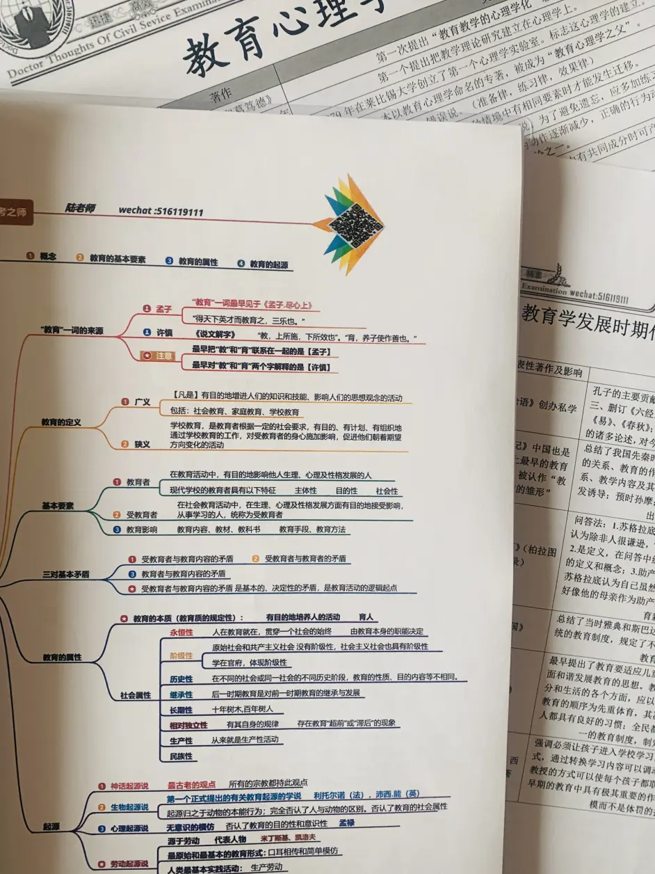 年下教师资格笔试 中学教育知识与能力真题 及参考答案 哔哩哔哩