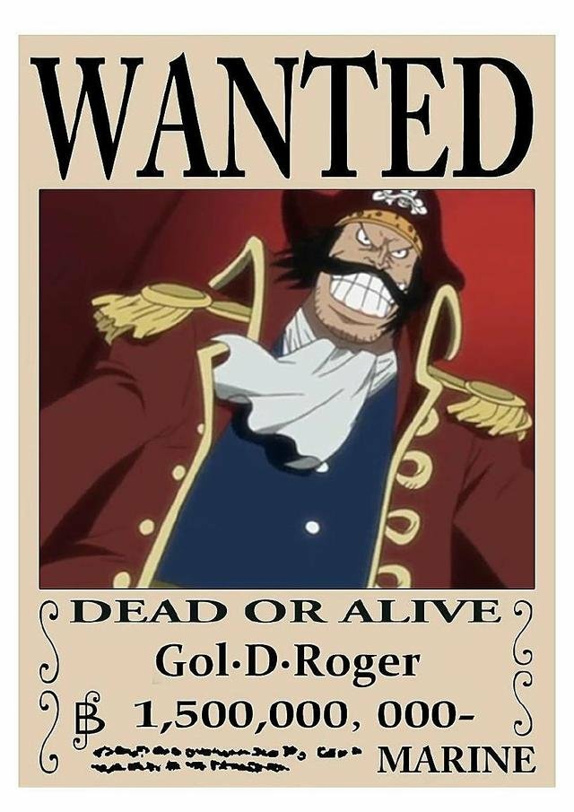 海贼王通缉令