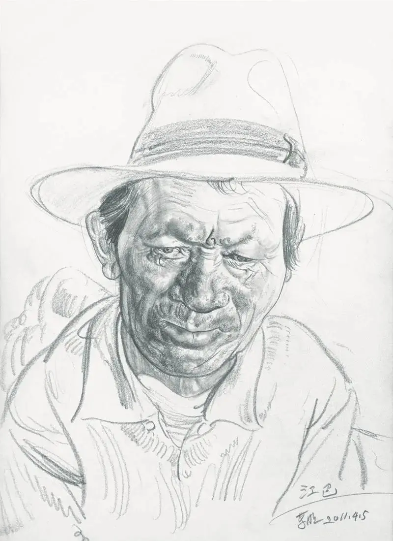 直观地看,欧洲大师的素描与我国的素描比较有两种非常有趣的现象:一种