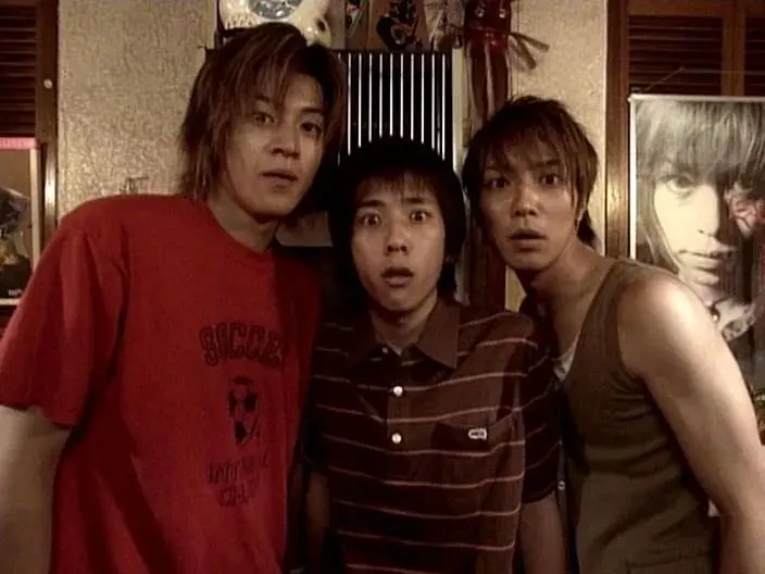 小栗旬和山下智久17年前的日剧 看日本高中男生的搞笑日常 哔哩哔哩