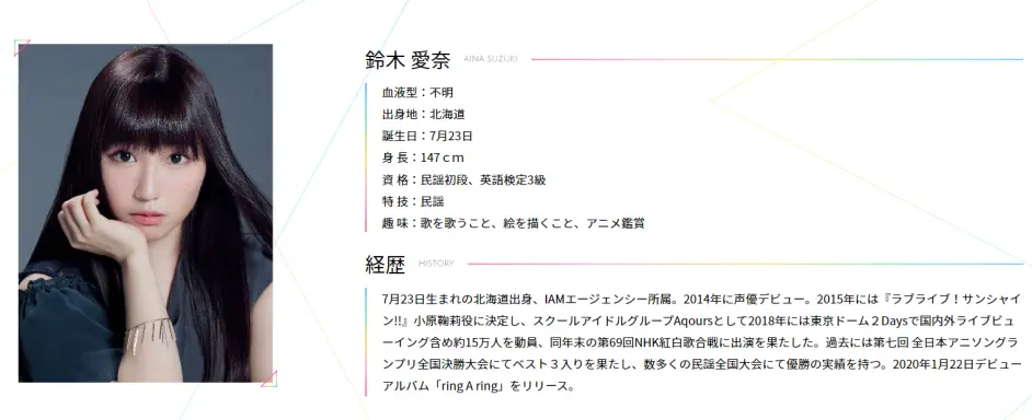 性格分析 铃木爱奈和她的 里 与 表 哔哩哔哩