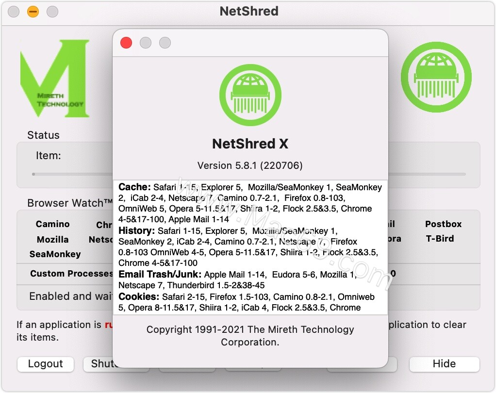 download the new for mac NetShred X