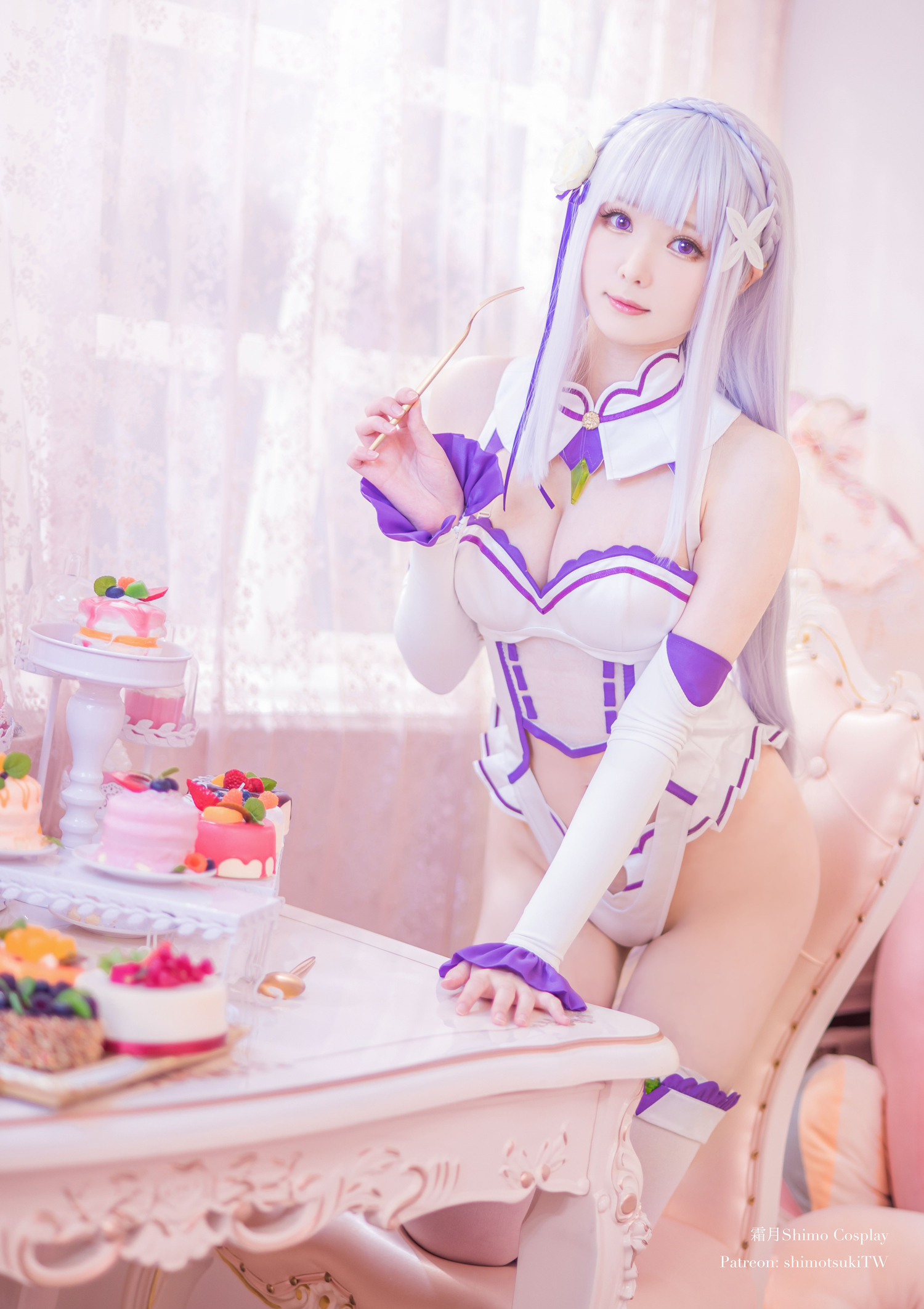 霜月shimo艾米莉亚cosplay2