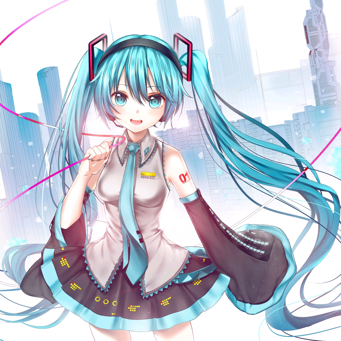 『初音ミク』公式服精选100张ღ