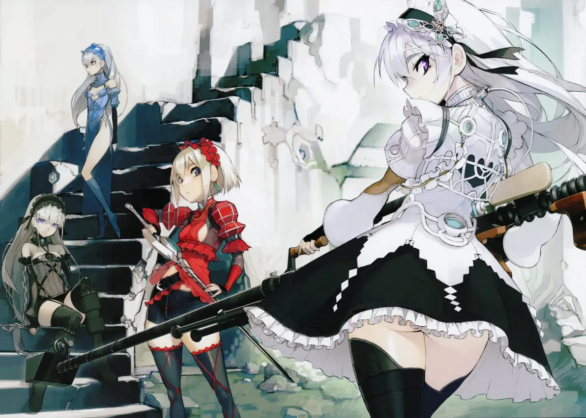 棺姬嘉依卡 なまにくatk 小说插画集