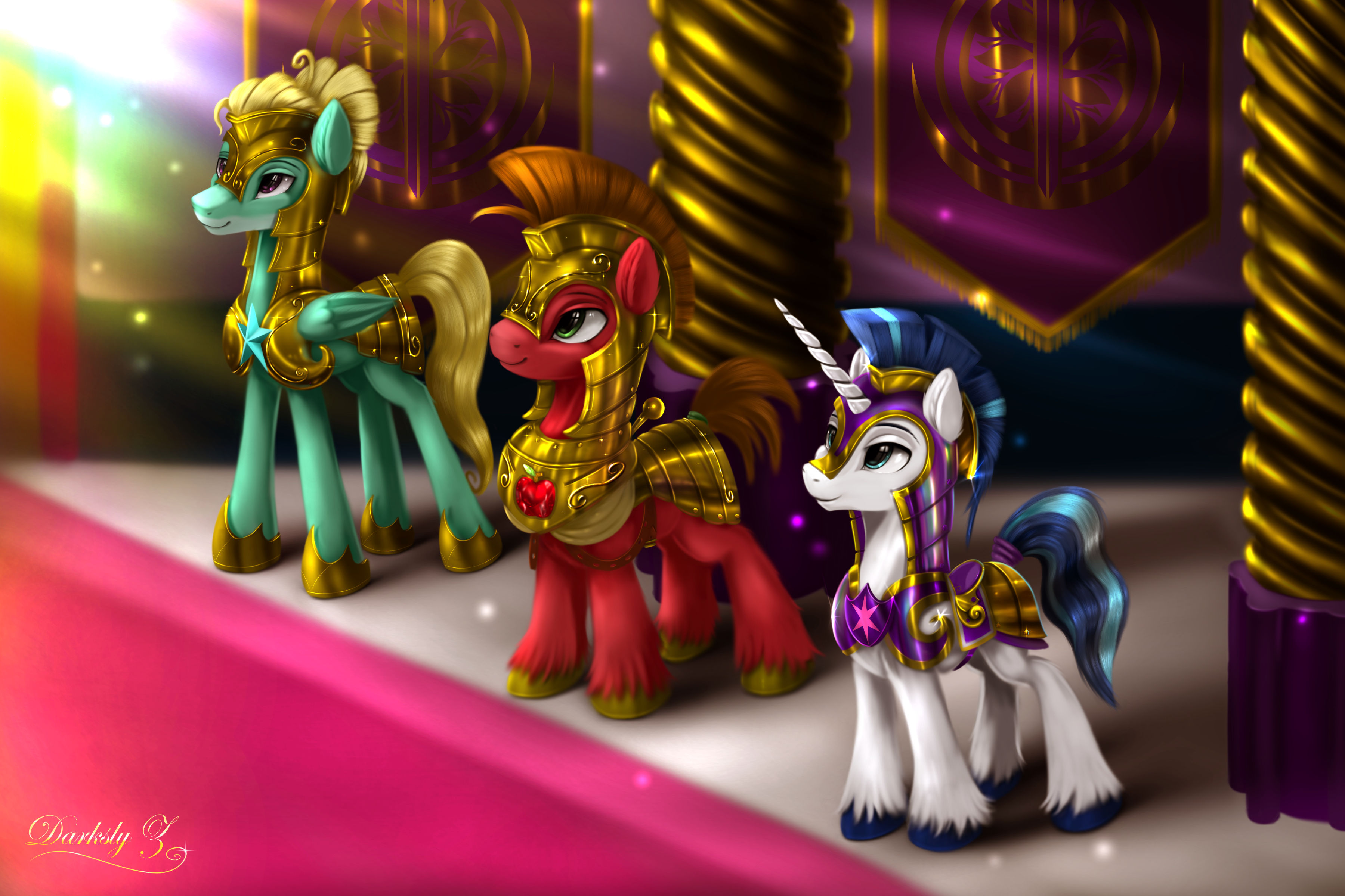 那些画质让你赞不绝口的极清小马图