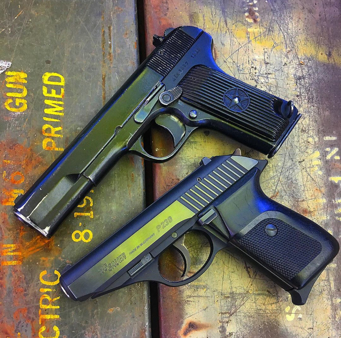 警察直呼内行sigp230手枪合集