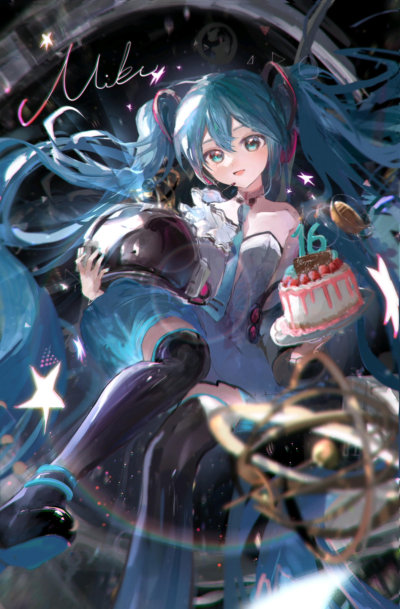 『初音ミク』16周年纪念贺图100张ღˇ