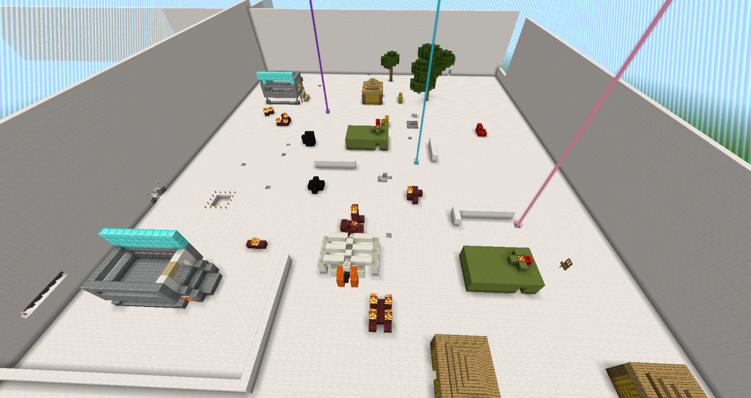 minecraft自制pvp地图