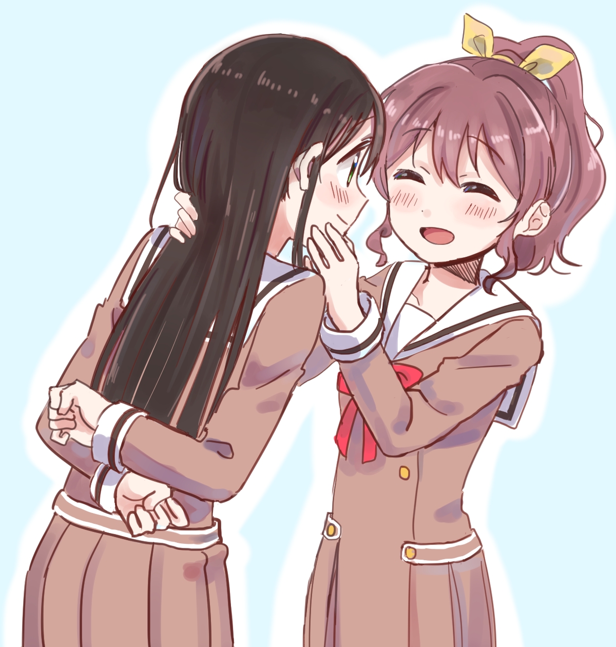 poppin'party:山吹沙绫&花园多惠