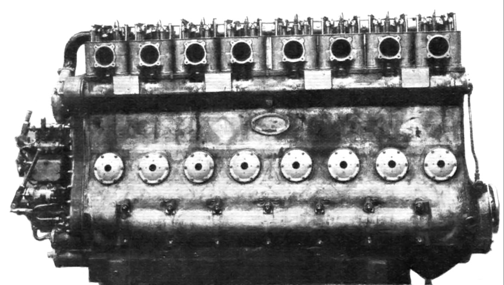 飞行的直列8缸—Beardmore Tornado 柴油飞艇发动机 哔哩哔哩