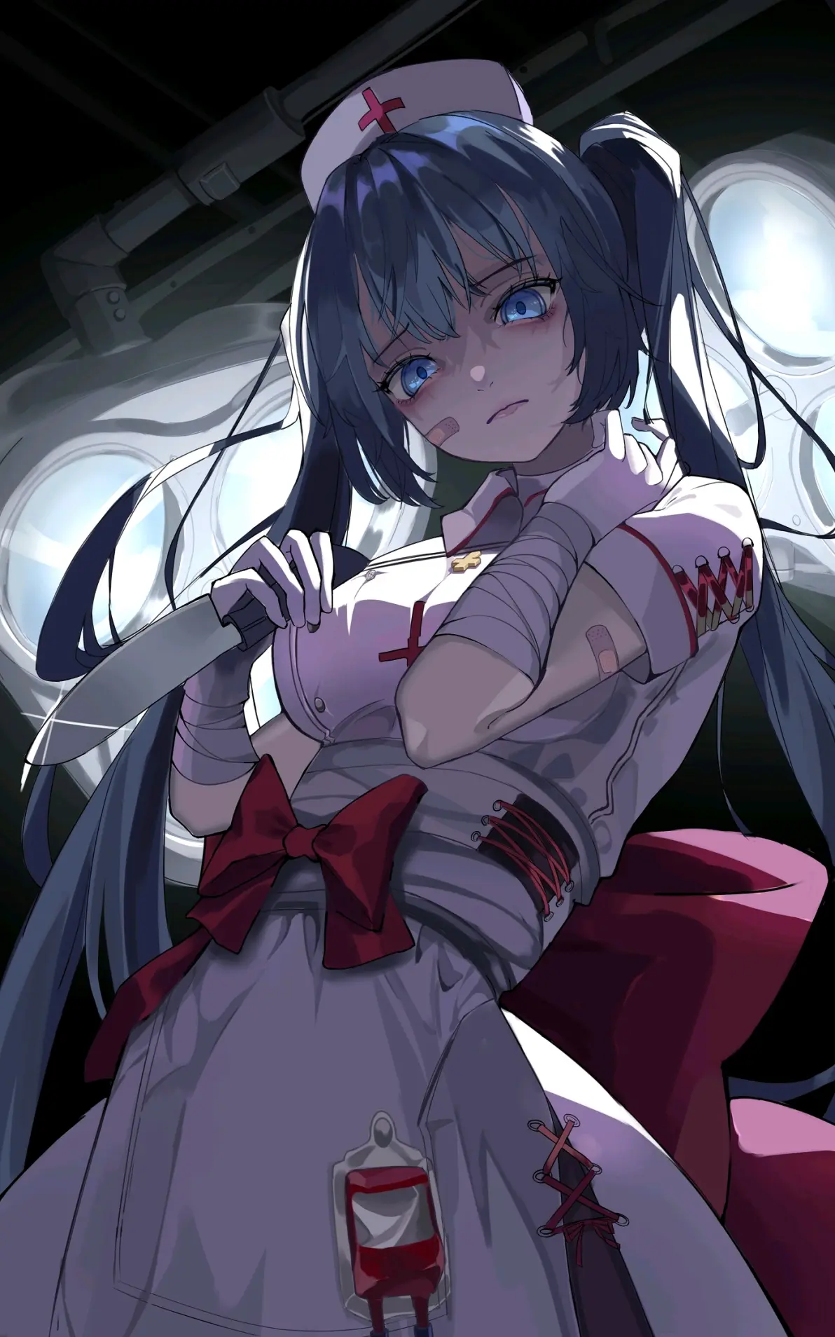 pixiv推荐系列(绷带少女插画特辑)被掩盖住的肌肤#25