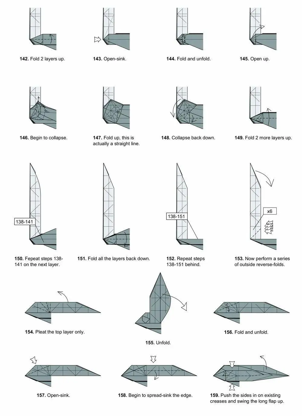 加藤折纸西方龙