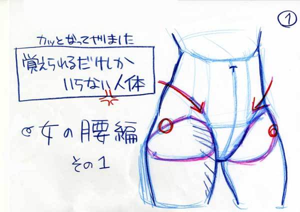 腰部怎么画?这个位置可重要了!