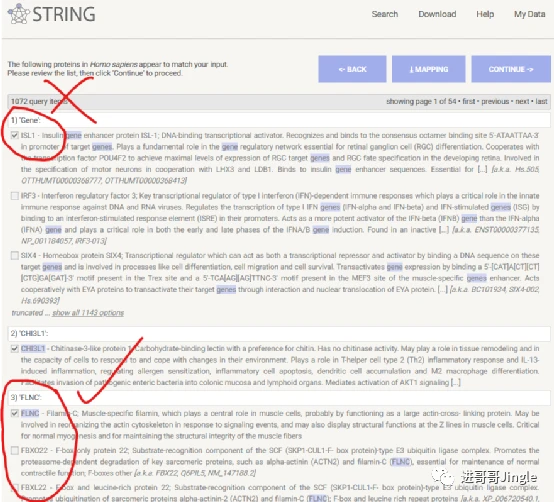 String cytoscape ppi 