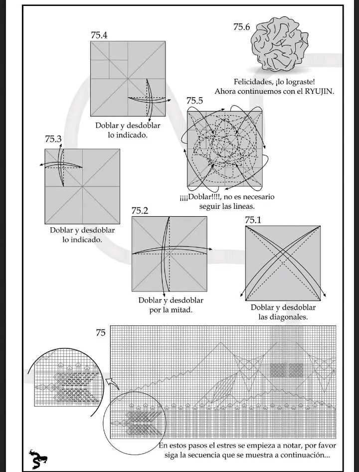 折纸龙神3.5部分图解和cp