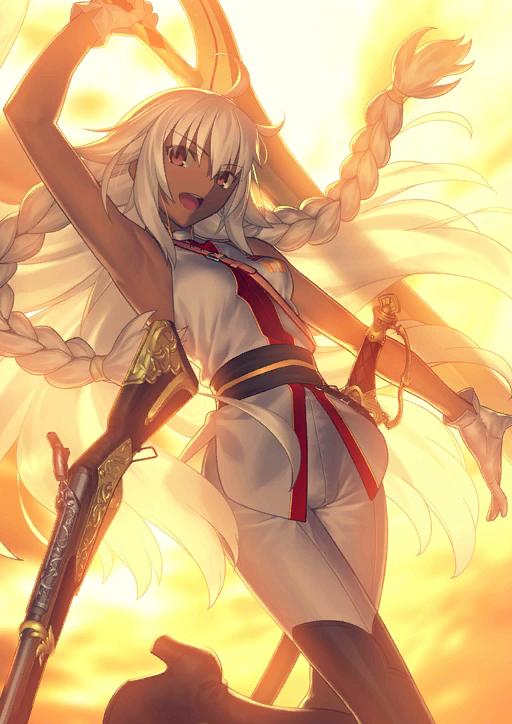 盘点fate里的七位黑皮美人个个魅力四射你更喜欢哪一个