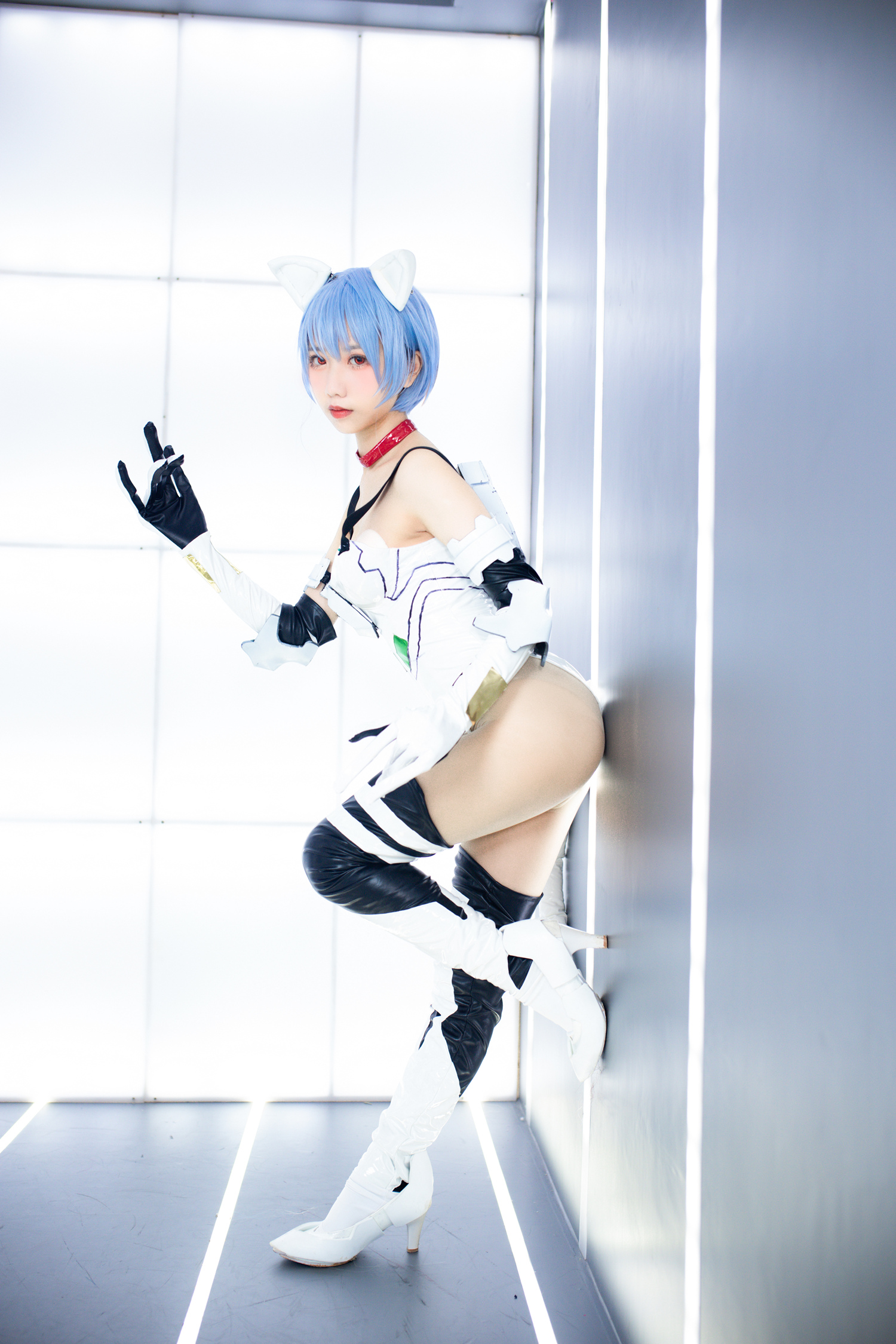 果咩酱W绫波丽cosplay4