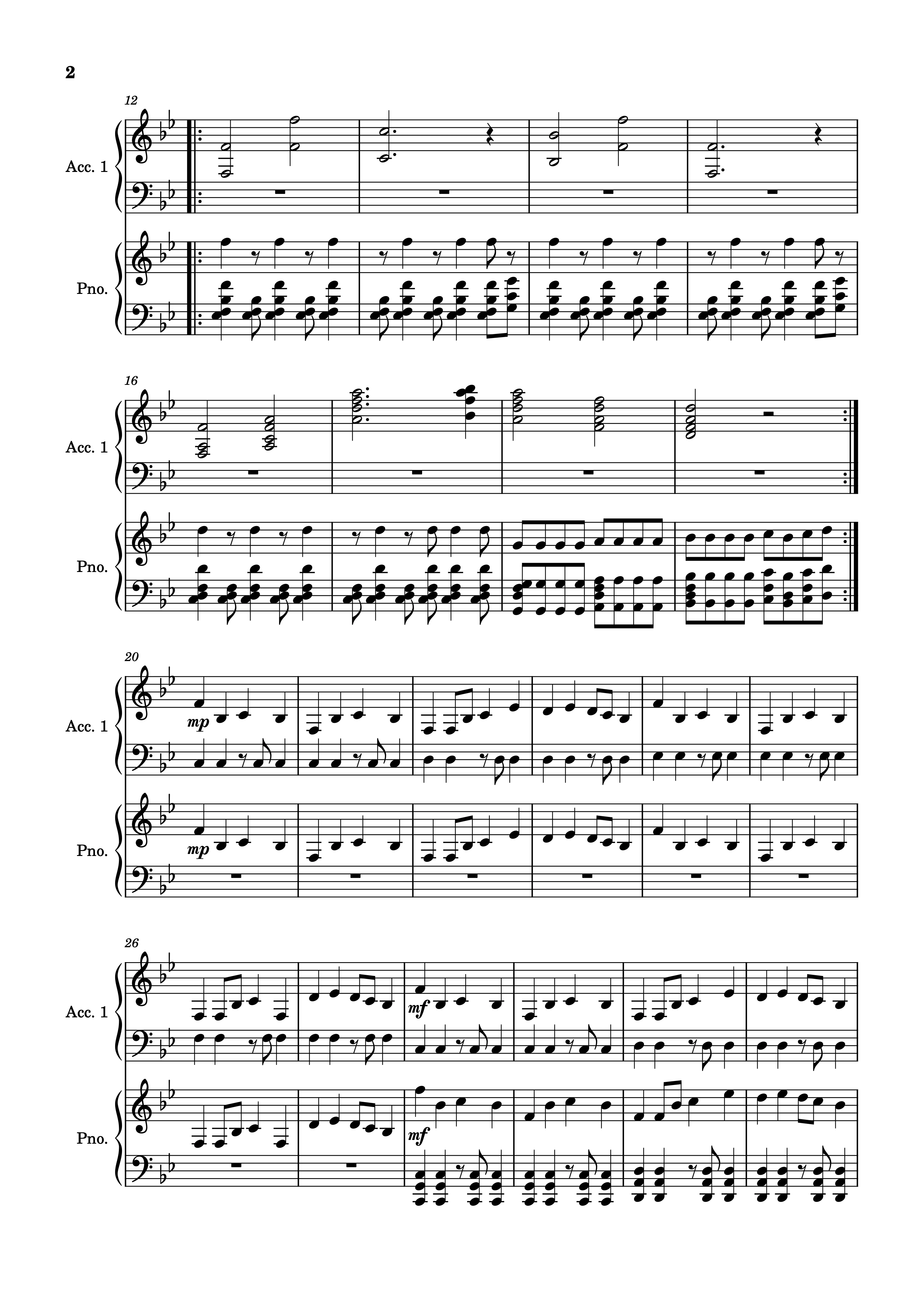 Hopes and Dreams曲谱(手风琴&钢琴合奏改编) 哔哩哔哩